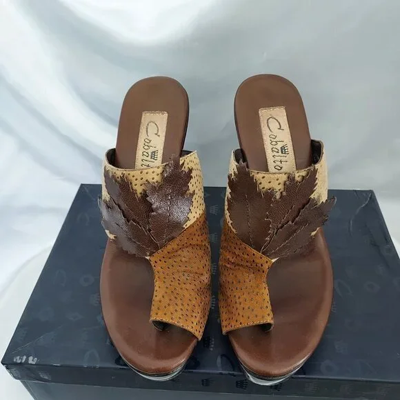 Cobalto Italian Sandals - Picture 6 of 8